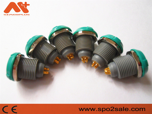 (G51M08-P04LJG0-0080) 1P کشش فشار 4 پین تک بریدگی سوکت پلاستیکی،پلاستیک،سبز