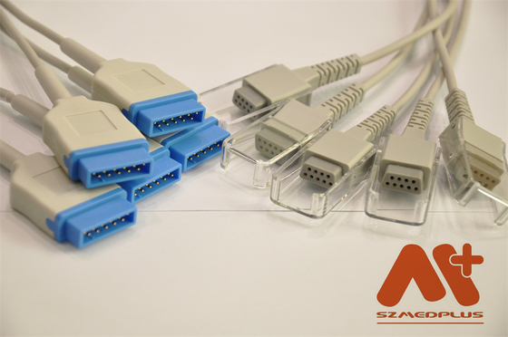 کابل افزودنی 2.4M Spo2 2027263-002 کابل Ge Spo2 برای szmedplus