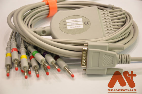 کاردیونیکس 10 کابل EKG سرب برای کاردیونیکس کاردیو تاچ / کاردیو پلگ ماشین EKG