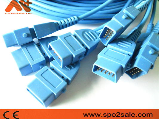 کابل پسوند BCI Nellcor Spo2 کابل قالب CSI زیمنس Spo2