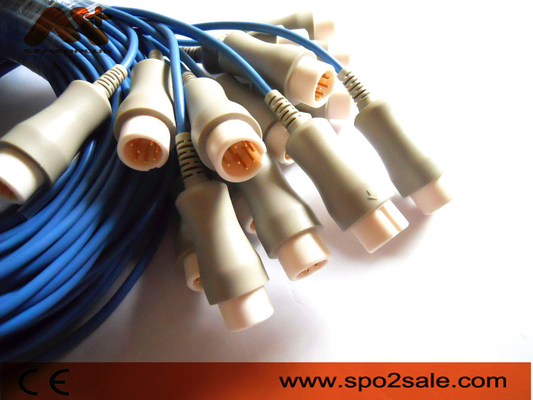 کابل Datex Mindray Spo2 Extension Cable Gray szmedplus Spo2
