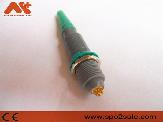 (G51M08-P04LJG0-0080) 1P کشش فشار 4 پین تک بریدگی سوکت پلاستیکی،پلاستیک،سبز