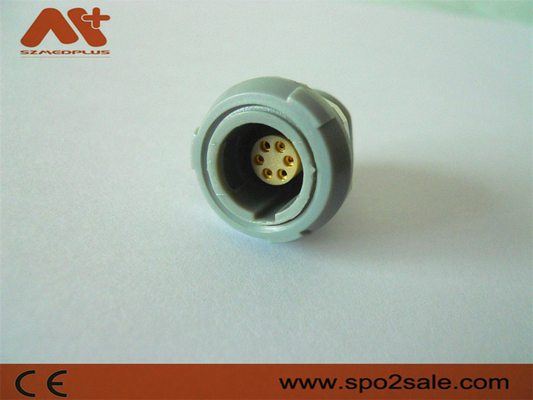 (G51M07-P06LFD0-0070) 1P کشش فشار 6 پین تک بریدگی سوکت پلاستیکی، پلاستیکی، خاکستری