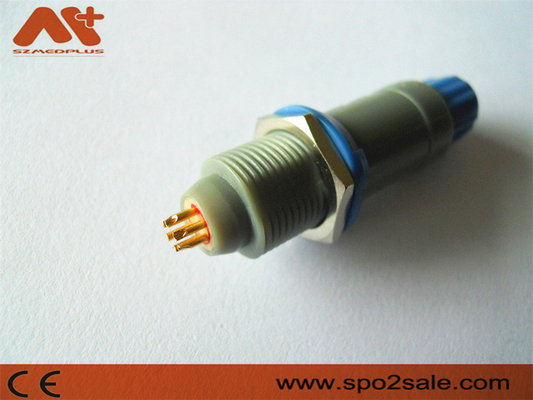(S21M07-P05MJG0-527S) کانکتور پلاستیکی 5 پین فشاری 1P، پوسته خاکستری، آستین آبی، برای کابل 5.0 میلی متری
