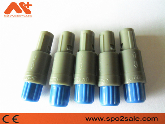 (S11ME7-P07MFD0-5260) کانکتور پلاستیکی 7 پین فشاری 1P، پوسته خاکستری، آبی، کلید دوگانه 80