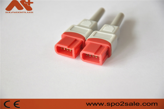 کانکتور IBP سازگار با کابل IBP Spacelabs سازگار با رنگ قرمز 10 پین