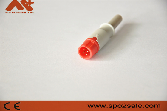 لوازم جانبی کانکتور IBP سازگار با کابل آداپتور IBP Biolight با رنگ قرمز 4 پین