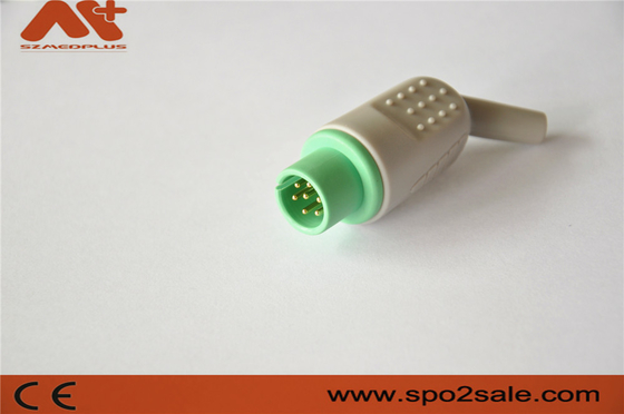 کانکتور پزشکی سازگار با کانکتور Bionet ECG با رنگ سبز 7 پین