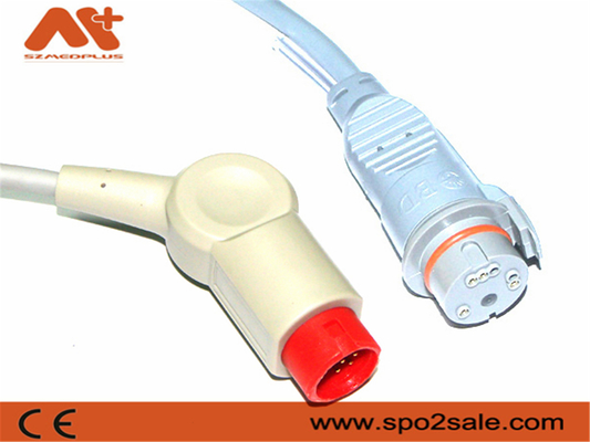 کابل خاکستری BD IBP 001C-30-70757 کابل 12 پین Mindray مانیتور بیمار مورد استفاده