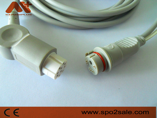 کابل آداپتور IBP سازگار Datex برای AS/3، AS/5، CC-104، Cardiocap CM-104، Cardiocap I، Cardiocap II، Cardiocap/5..