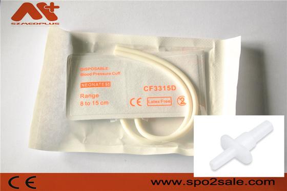 کاف یکبار مصرف NIBP - 2525 نوزاد 5 لوله دوتایی 8 - 15 سانتی متر