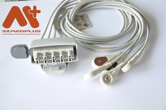 M2592A فیلیپس 5 کابل ECG سرب CFS سیم های سرب تله متری برای مانیتور بیمار