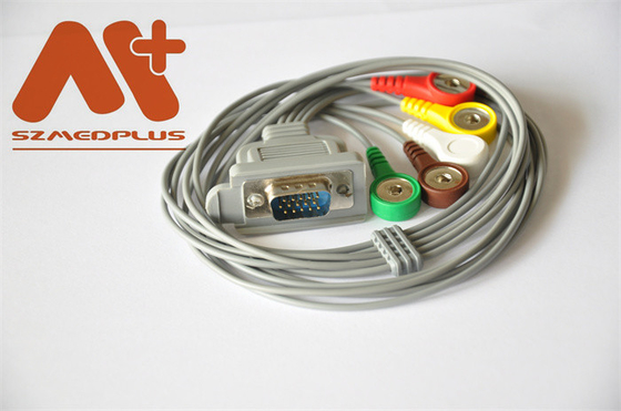ISO13485 5 کابل هولتر سرب DMS Cardioscan Leadwire DMS - 20200084