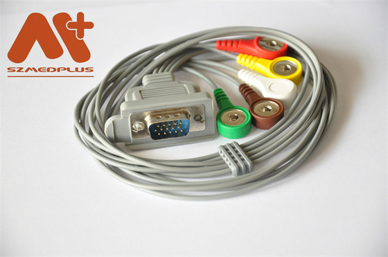 ISO13485 5 کابل هولتر سرب DMS Cardioscan Leadwire DMS - 20200084