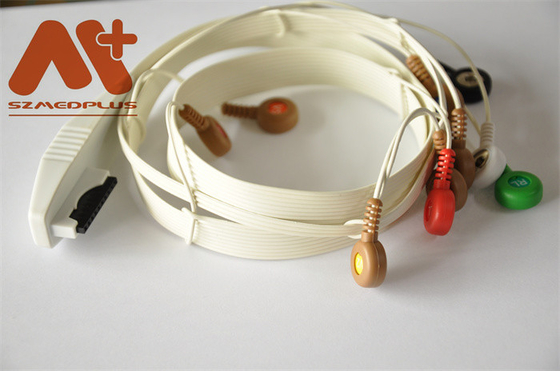 کابل پزشکی TPU 10 Lead Holter Mortara Ecg Cable AHA - 9293-034-50