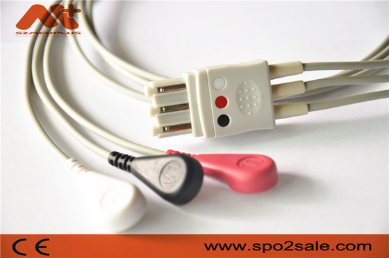کابل ECG بیمار M1673A Leadwire ECG سازگار فیلیپس