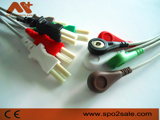 Spacelabs سازگار با 5 لید ECG Leadwire - 700-0007-08