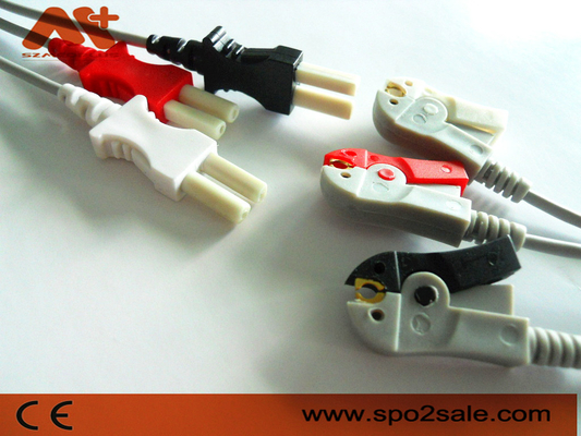 گیره 3 لید سازگار با Spacelabs ECG Leadwire - 700-0006-00
