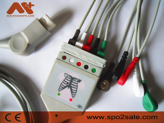 کابل تنه ECG 5 لید سازگار فیلیپس - M1520A