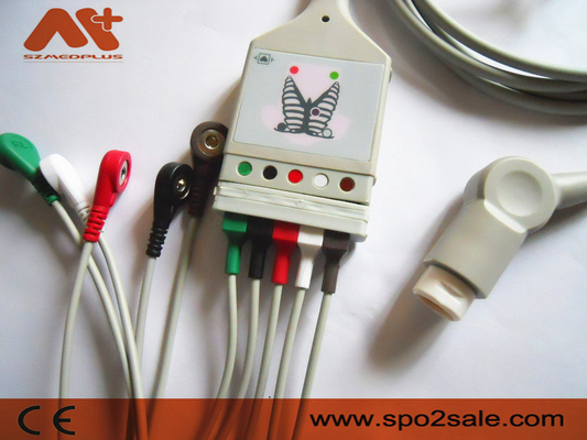 کابل تنه ECG 5 لید سازگار فیلیپس - M1520A