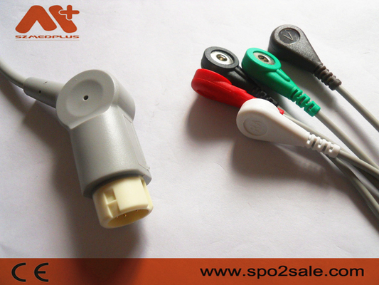 کابل ECG با اتصال مستقیم 5 سرب سازگار با فیلیپس - M1977A