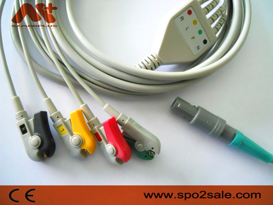 کابل ECG اتصال مستقیم سازگار Petas 165R, 260R, 300, K-250, KMA160R
