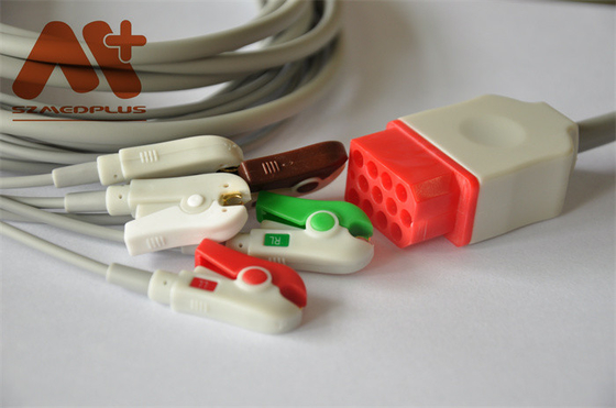 کابل ECG با 5 سرب سازگار با BM5