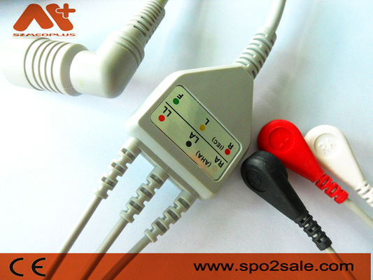 کابل Omron > Colin BP-88، BP-306 سازگار با 3 سرب با اتصال مستقیم ECG