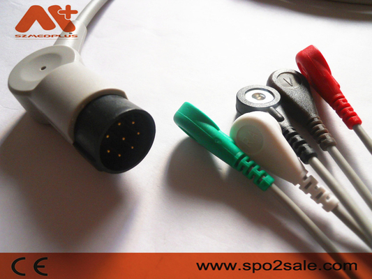 کابل‌های مانیتور بیمار Nihon Kohden 5 سرب کابل ECG سری OEC