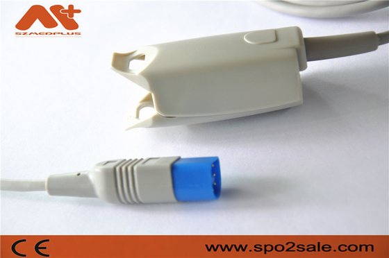گیره انگشت بیمارستان بزرگسالان CFDA فیلیپس M1196A با اتصال مستقیم سنسور SpO2