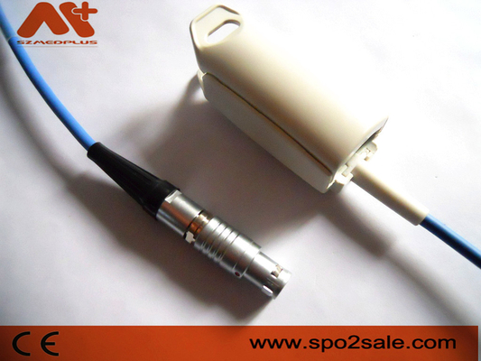 سنسور SpO2 سیم بلند سازگار با Invivo - 9383 for 4500، 4500 Plus، Millennia، Omega 1445، Omni-Trak TVS، Sat Scout