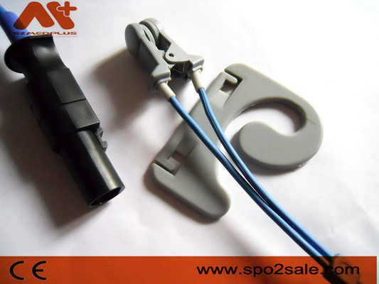 گیره گوش SpO2 بزرگسالان سنسور Datex Ohmeda Spo2 OXY-E4-H Hypertronic 7 پین