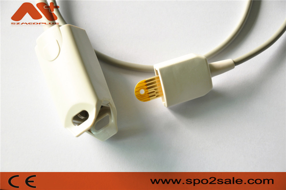 سنسور SpO2 کوتاه با گیره انگشت بزرگسالان سازگار با szmedplus Lnop 8Pin - 1269