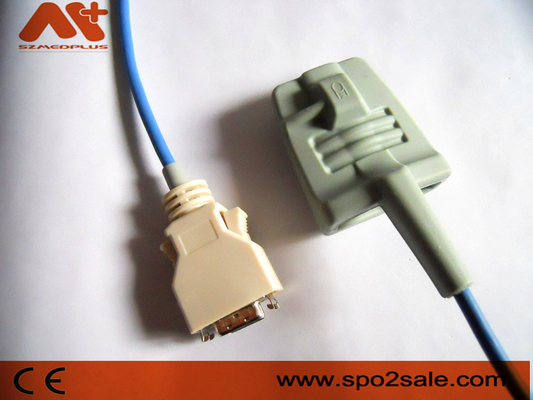 2652 سنسور Spo2 قابل استفاده مجدد بزرگسالان نوک نرم سنسورهای قابل استفاده مجدد szmedplus 14 پین