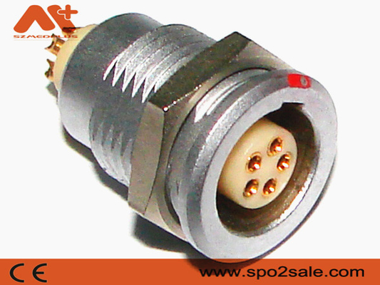 اتصالات دستگاه پزشکی Spo2 EGG.1B.305 سوکت 5 پین فلزی 1B