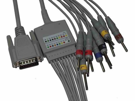 کاردیوماک 10 کابل EKG سرب برای ماشین EKG 100H 300H 600H 1200H