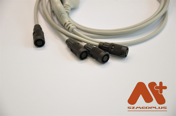 کابل ECG سازگاری Valenta Mn-08 7 سرب Holter