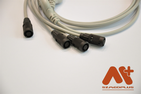 کابل ECG سازگاری Valenta Mn-08 7 سرب Holter
