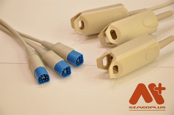 گیره انگشت بیمارستان بزرگسالان CFDA فیلیپس M1196A با اتصال مستقیم سنسور SpO2