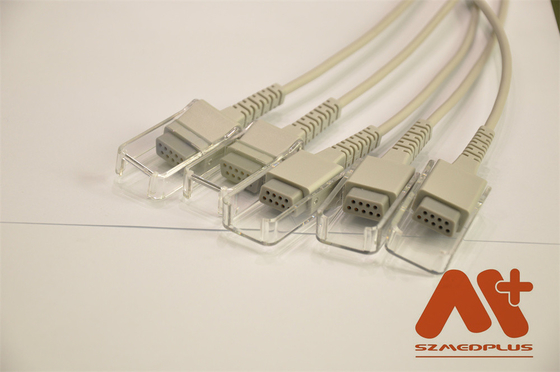 کابل افزودنی 2.4M Spo2 2027263-002 کابل Ge Spo2 برای szmedplus